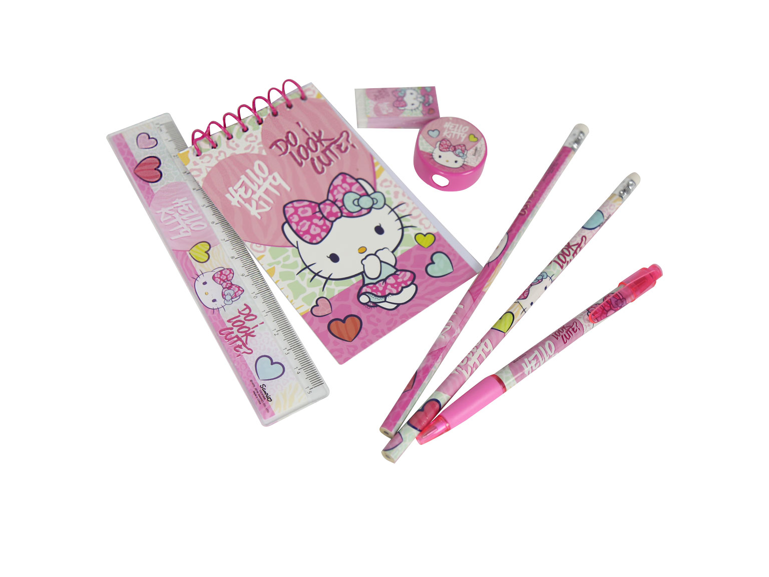 Hello-kitty-do-i-look-cute-stationery-set-open
