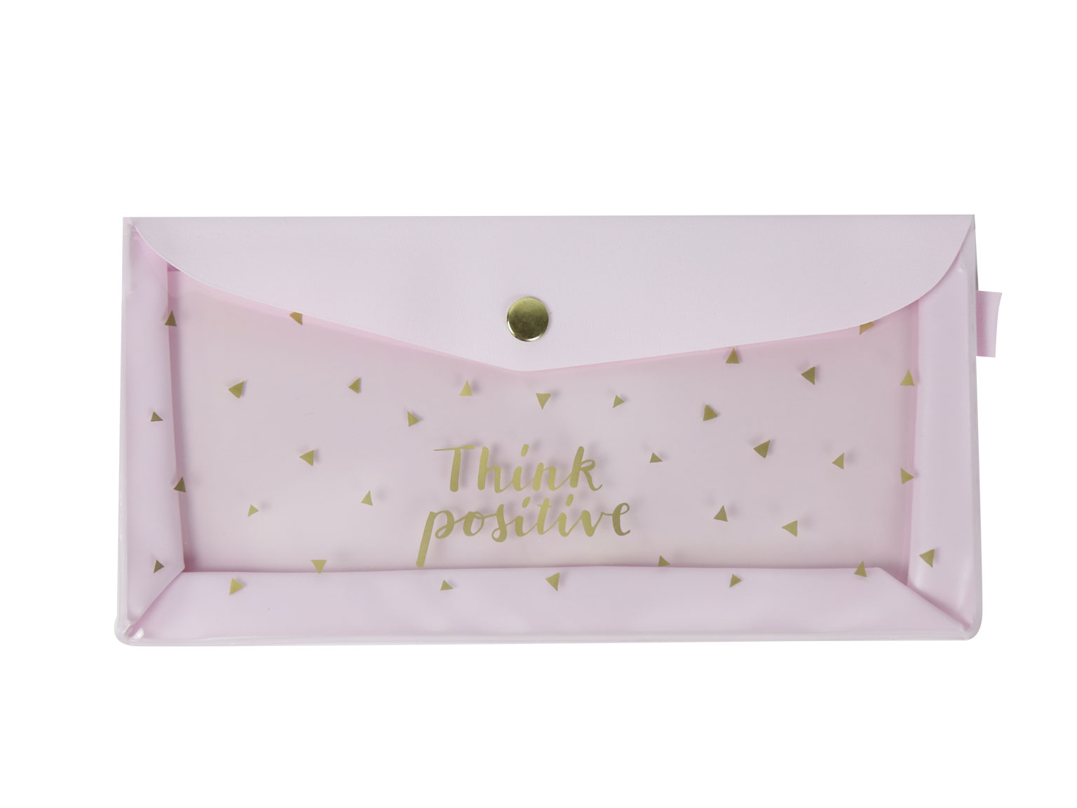 Think-positive-pale-pink-pencil-case