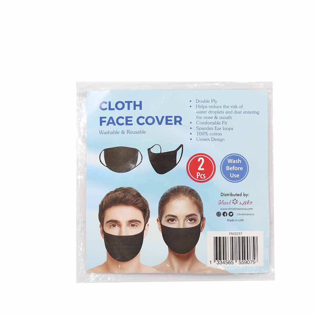 Black Thick Face Mask
