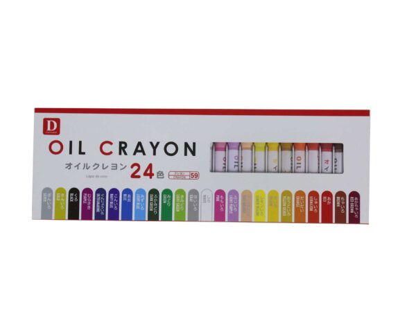 24 Oil Crayon Pack