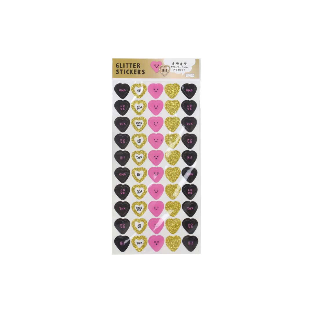 Heart-Glitter-Stickers