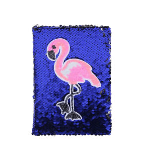 Flamingo-blue-and-silver-glitter-color-changing-notebook