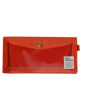 Red-basic-clear-pencil-case
