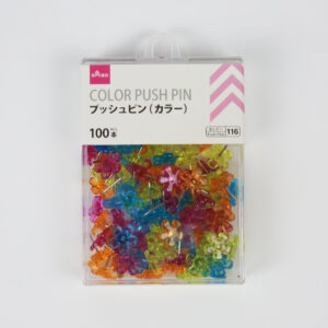 Flower-Color-Push-Pins-100-Pieces
