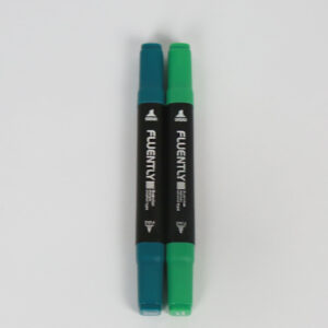 Fluently-Leaf-And-Forest Green-Markers