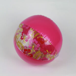 pink-floral-beach-ball