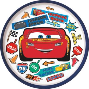 lightning-mc-queen-plate